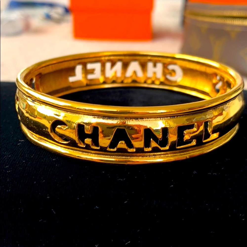 Chanel Paris Bangle Bracelet NWOT